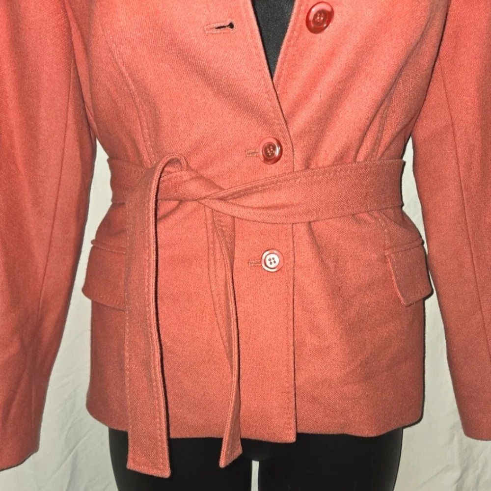 Rose Pink Wool Jacket 🌹 - Picture 6 of 12